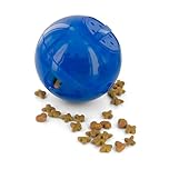 PetSafe® Slimcat™ Feeder Ball - Interactive Game for Your Cat - Fill with Food and Treats - Blue