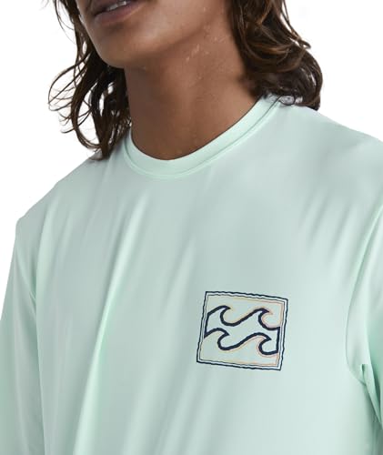 Billabong Men's Standard Crayon Wave Loose Fit Short Sleeve Rashguard4