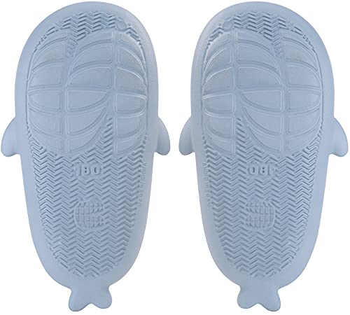 Image of KVbabby Kids Shark Slides Boys Girls Cloud Sandals | Cloud Sandals,Open Toe,Beach Pool Water Shoes,Slip-on,Lightweight,Non-Slip,Soft,Flexible,EVA Slippers