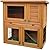 Bunny Business 2-Tier Double Decker Rabbit/ Guinea Pig Hutch with Sliding Tray