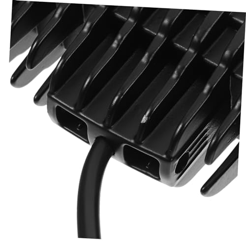 Luz de seguridad LED negra de plástico resistente para almacenes y montacargas 7