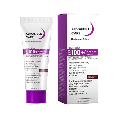 Sun Block Spf 100 - Protector Solar Facial, Ligera Con Protección De Amplio Espectro Para Actividades Deportivas Diarias Playa Piscina Tamaño De Viaje Use Antienvejecimiento, Combate Las L