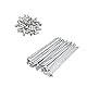 sourcing map 36Stk 4mm Gewinde Durchmesser 170mm Länge Motorrad Rad Speichen mit Nippel