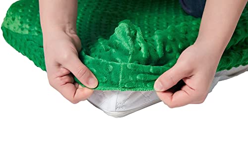 Blackleaf Baby Plush Minky Dot Changing Pad Covers, Minky Diaper Changing Table Pad Sheet Covers For Newborns Infants Baby Boys Girls (Fern Green) #TOP4