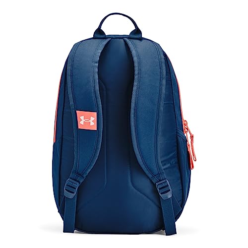 Under Armour unisex-adult Hustle Play Backpack, (426) Varsity Blue/Varsity Blue/White, One Size Fits Most2