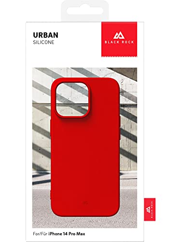 Black Rock Urban Case – Röd Silikonskal för iPhone 14 Pro Max