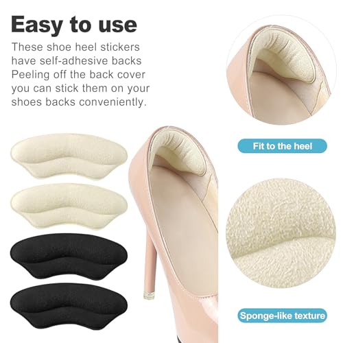 CoguZed 8-Pack Almohadillas de Talón de Gel Suave miniatura 3