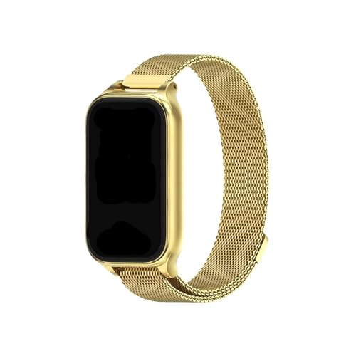 [LOKLNEYK] �����X�e�����X�|�������X�g�o���h�ɓK������Xiaomi Band 9 Active(Gold 2)