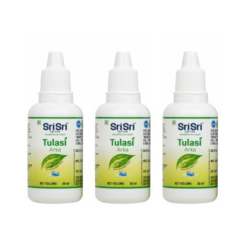 Image of Sri Sri TATTVA shuddhta ka naam Tulasi Arka - Anti-Viral Drop - Natural Immunity Booster For Adults - 30Ml (Pack Of 3)