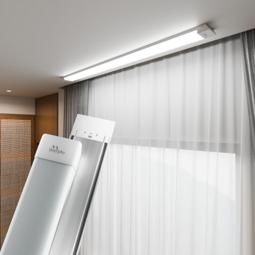 Image of Murphy MaxGlow 100W LED Tube Light, | 10000 Lumens| Cool White 6500K | Aluminium & PC Body | BIS Approved | 4kV Surge Protection| 2 Year Warranty | Pack of 2