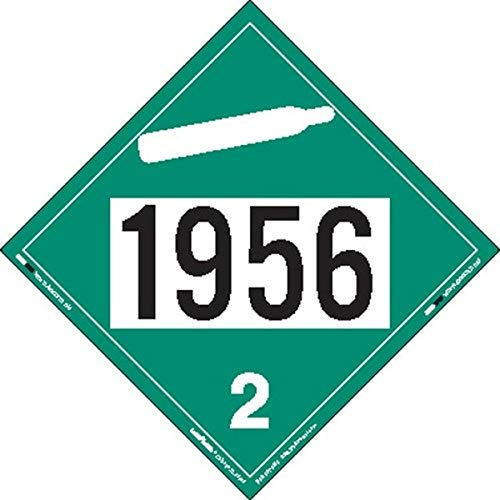 Plaques de matières dangereuses amovibles pour le transport de gaz