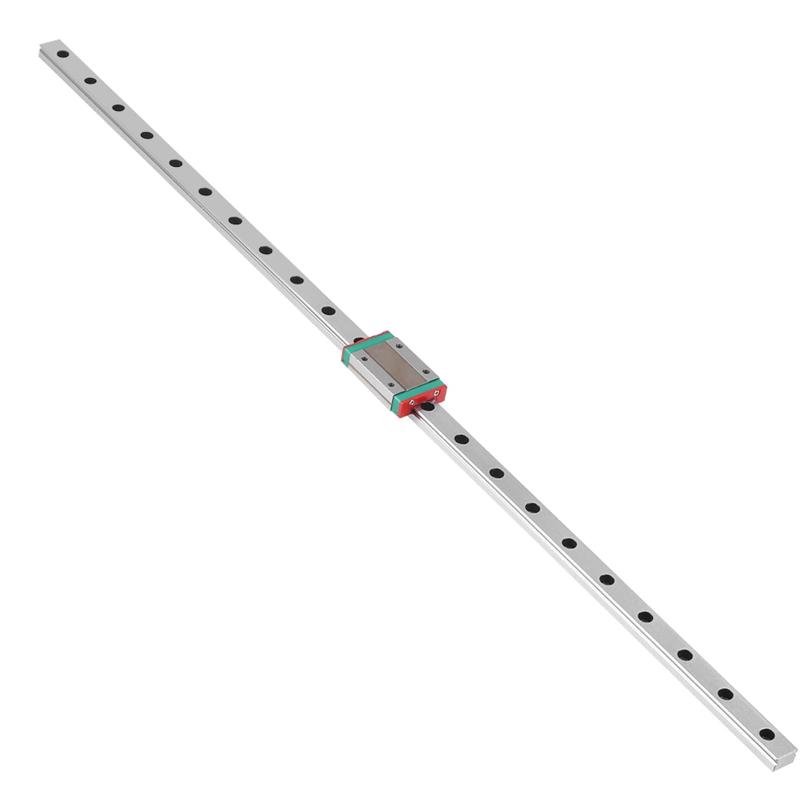 Miniature Linear Sliding Rail Guide Metal Slide Track with Block High Accuracy for Automated Equipment (550mm)