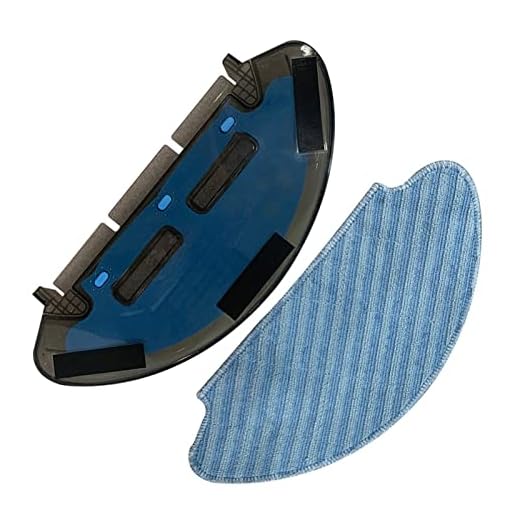 JUSTSHENGKUANG Robot Aspirume Cleaner Water Tank Paño FIT FIT for TEFAL AJUSTE for EL EXPLORADOR AJUSTE for LA SERIE 20 Rg6871wh Pieza secundaria del removedor de limpiador de polvo Piezas de aspirado