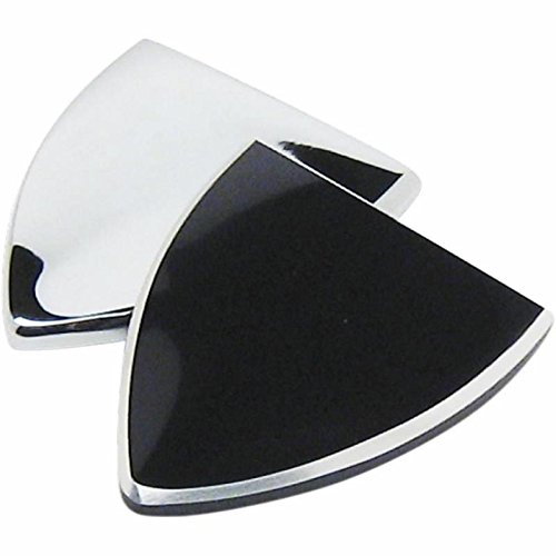 BC-2014-C Chrome Bagga Chips Mirror Block Off (for 2014-2017 FLHX Street Glide Models)