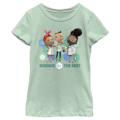 Fifth Sun Ada Twist, Scientist Science Group Girls Short Sleeve Tee Shirt