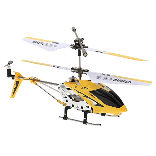 Syma S107G Helicóptero con giroscopio, Color Amarillo (5091), unisex adulto