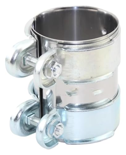 Tuyaux d'échappement voiture 2,5 pouces manchon jonction acier inoxydable 65mm réglable