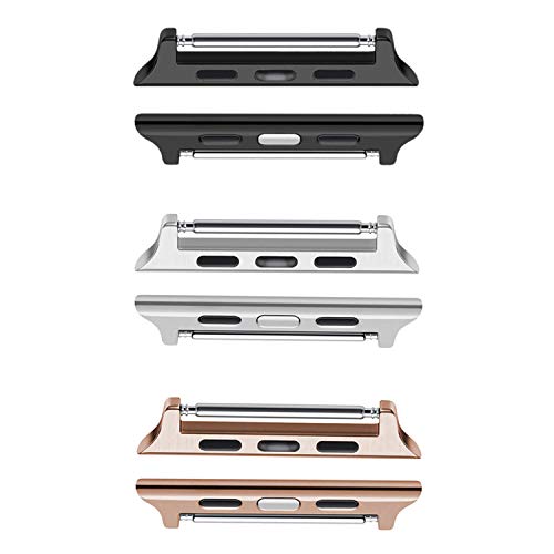 ALADRS Watch Band Connector Kit Compatible with Apple Watch Adapter 38mm 40mm [Spring