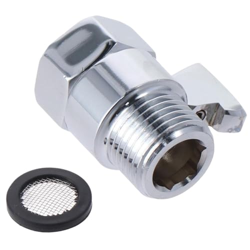 Robinet d'angle douche en laiton pour stopper les fuites d'eau à main - 3
