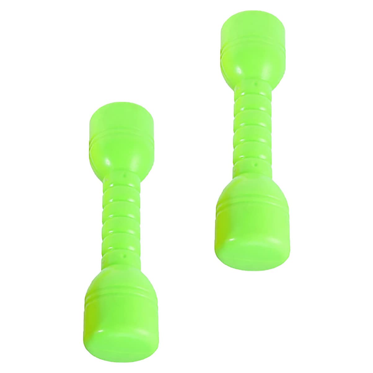 2pcs Plastic Dumbbells for Boys and Girls Small Exercise Barbells Lightweight and Safe for Kindergarten Morning Workout for