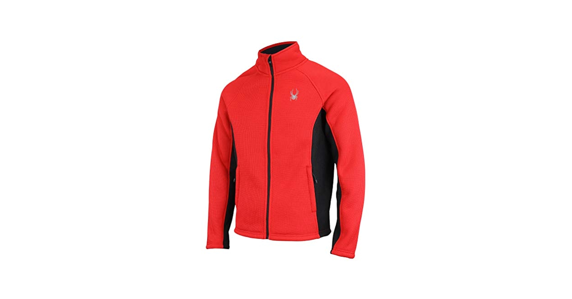 Spyder Men's Steller Full Zip Sherpa Lined Fleece Jacket