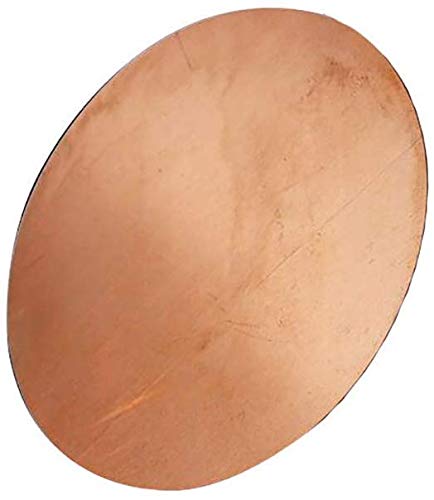 WzqwzjCopper Sheet Plate for Metalworking, Copper Metal Plate, Thickness: 5 mm,150mm