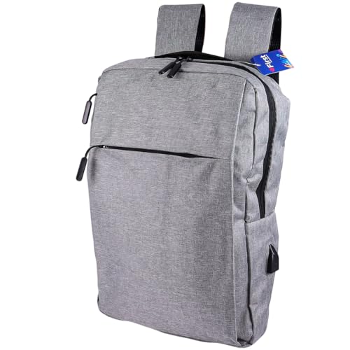 Mochila Executiva com Porta USB, Compartimento para Notebook | Ideal para Trabalho, Estudos e Viagens | First Brasil