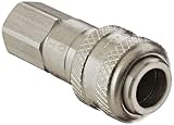 Dixon Valve 2DF2-S Stainless Steel 303 Automatic Industrial Interchange Pneumatic Fitting, Socket, 1/4