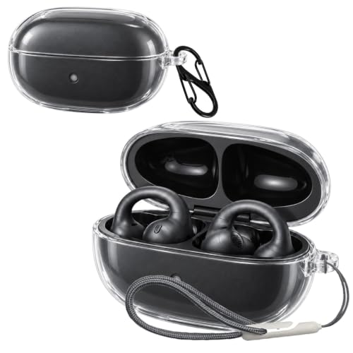 �yNIUQCTIAN�zTPU�ی�P�[�X EDIFIER Comfo Bass Pro ��p �N���A | �����ی�J�o�[ �ϏՌ� ���h�~ �[�d�\ �C���z���{�̂̃f�U�C�����y���߂� �J���r�i + �X�g���b�v�t��