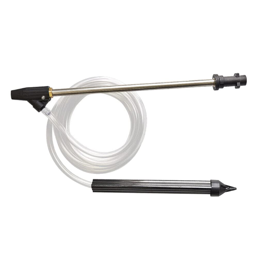 Trade-Shop Strahlrohr Düse Schlauch Sandstrahlen Nassstrahlen Set kompatibel mit Kärcher K2 K3 K4 K5 K6 K7 Hochdruckreiniger/mit Bajonett-Adapter