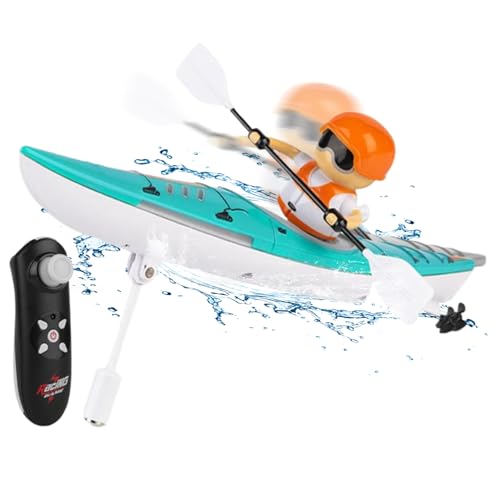 Jouet aquatique Kayak RC de compétition rechargeable, le cadeau idéal pour enfants et adultes