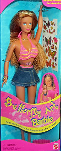 Barbie 1998 Butterfly Art