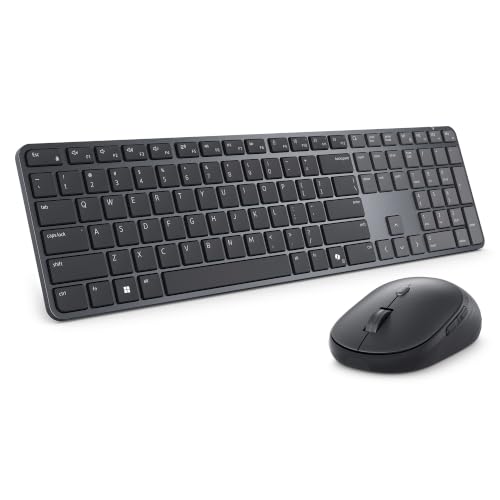 Image of Dell Pro 7 Slim Keyboard and Mouse - KM726 - US English