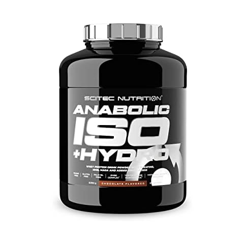 Scitec Nutrition Anabolic Iso + Hydro, Proteína de suero con creatina, HMB, maca y aminoácidos añadidos Cover