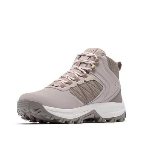 Columbia Columbia Women's Transverse Waterproof Hiking Boot, Soft Taupe/Rosette, 9.5