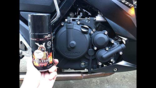 Samurai Kurobushi Spray Paint #H2***- Hi Temp Black Heat Resistant for Silencer (D-I-Y)- 300ml, Matt Finish