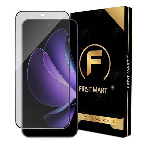Image of FIRST MART Military-Grade Matte Anti-Glare Tempered Glass for OPPO Reno 13 (6.59 Inch) With Edge to Edge Screen Coverage and Easy Installation Kit | Matte Anti Glare