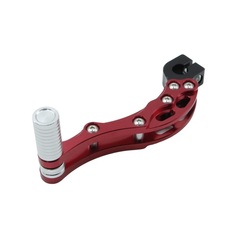 Xvedfh Red Gear Shifter Pedal Motorcycle Kick Start Lever Cnc Modified Engine Starter For Scooter For Hyper For Naked For Jog As Rs Rsz Zy
