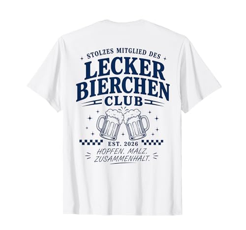 LECKER Bierchen Club T-Shirt