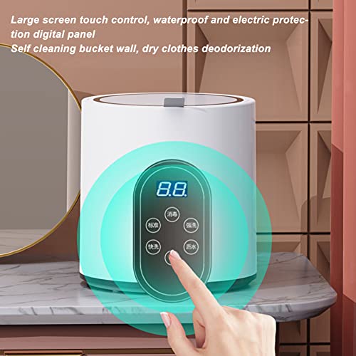 Mini Máquina de Lavar, Potente Autolimpante 100-240 V, Portátil, de Baixo Ruído, Mini Máquina de Lav