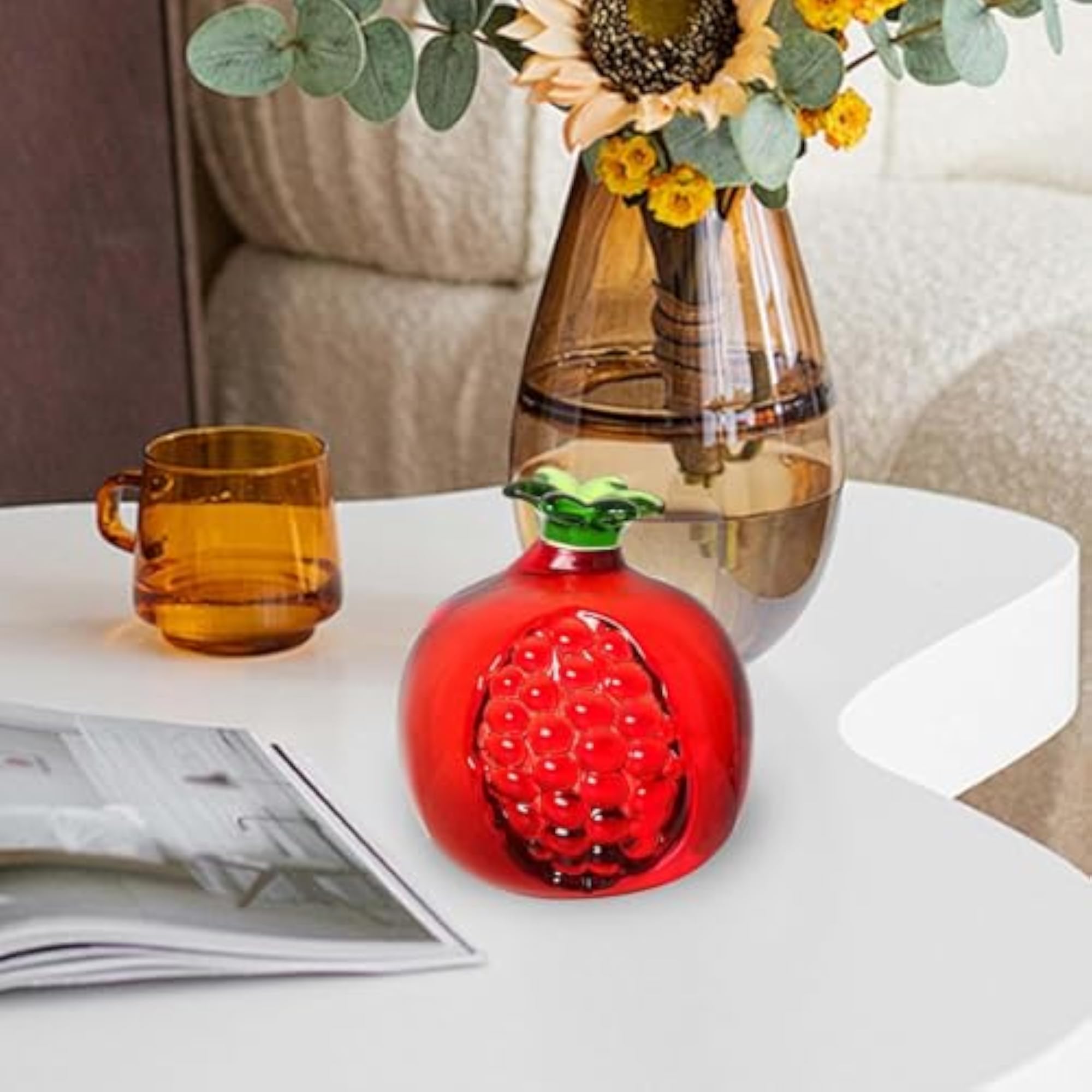 Artificial Fruit Figurine Craft Sculpture for Home Decor