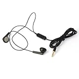  Motorola SJYN0394A - Cuffie stereo auricolari, conversazione in vivavoce, per Atrix (Olympus), Defy, Dext, Razr XT910, Flipout, Milestone 2, Milestone XT720, Xoom, Xoom WiFi, etc, colore: Nero