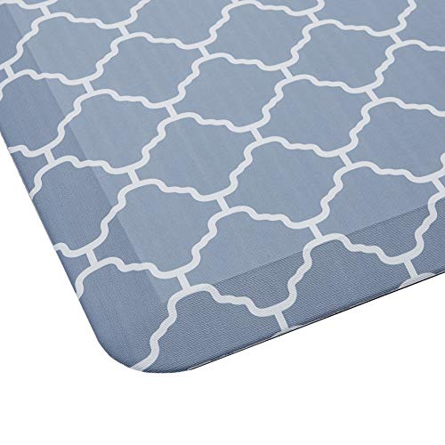 AmazonBasics Anti-Fatigue Standing Comfort Mat for Home Kitchen and Office - 20" x 30", Blue Pattern - Thumbnail 7