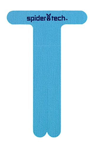 SPIDERTECH PRECUT KINESIO TAPE CODO PACK DE 6, Azul