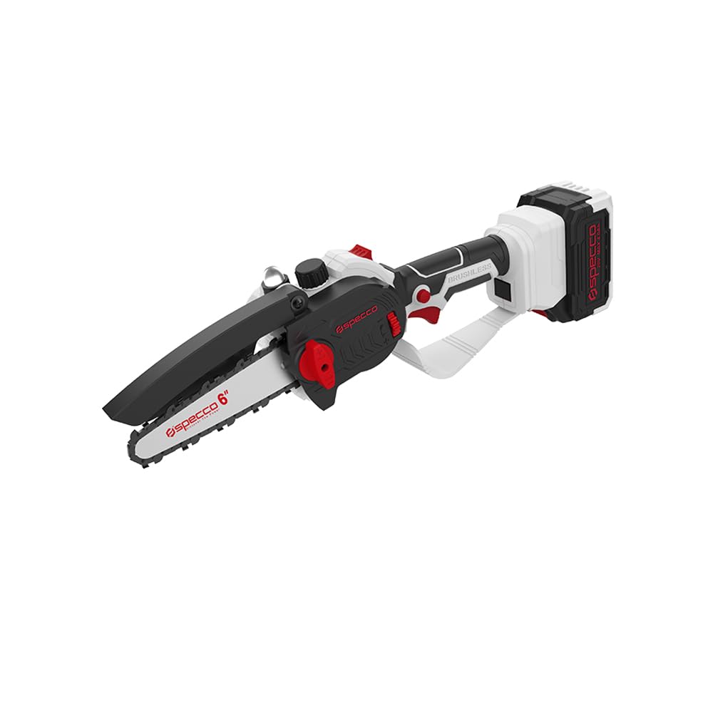 POTATORE SEGHETTO ELETTRICO MOTOSEGA A BATTERIA 20V +BATTERIA E CARICATORE A.D.