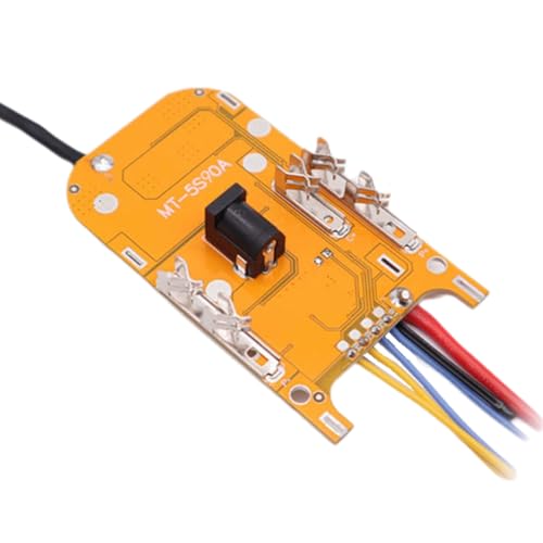 Ascitndy Placa de Protección de Batería de Litio para Herramienta Eléctrica de 18 V y 21 V, Amoladora Angular de Alta Potencia y Alta Corriente OLT-MT5S90A