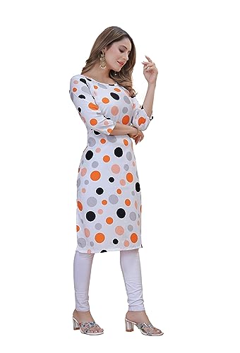Image of Women's Multicolor Stylish Crepe Kurta||Pack of 2 Kurta||Kurta for Women