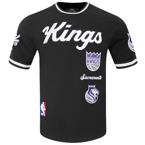 Camiseta Sacramento Kings Pro Standard Retro Classics con acabados premium en color negro