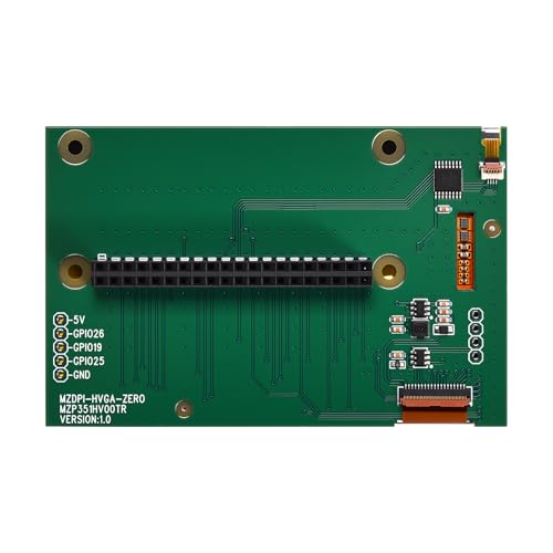 Image of 3.51 Inch Touchscreen for Raspberry Pi Zero 2W / 2WH / W /Zero - 320x480 DPI LCD Display, 4-Wire Resistive Touch, 60Hz Refresh, GPIO Direct Connect (No Pi Board Included)