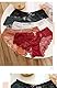 Damen Dessous UnterwäSche HeißE HöSchen Frauen HäKeln Lace Up HöSchen Sexy UnterwäSche AushöHlen Reizvolle SpitzenhöSchen UnterwäSche Mit Niedriger Taille (o-Weiss,M)